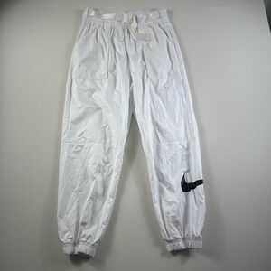 Nike Sportswear Jogger Wind Pants White Women Medium Belted Active DB3866-100